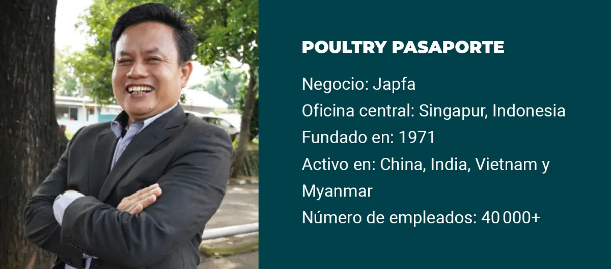 Poultry pasaporte japfa