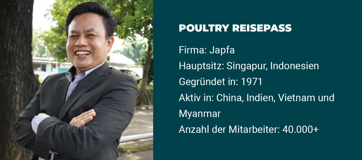 Poultry reisepass japfa